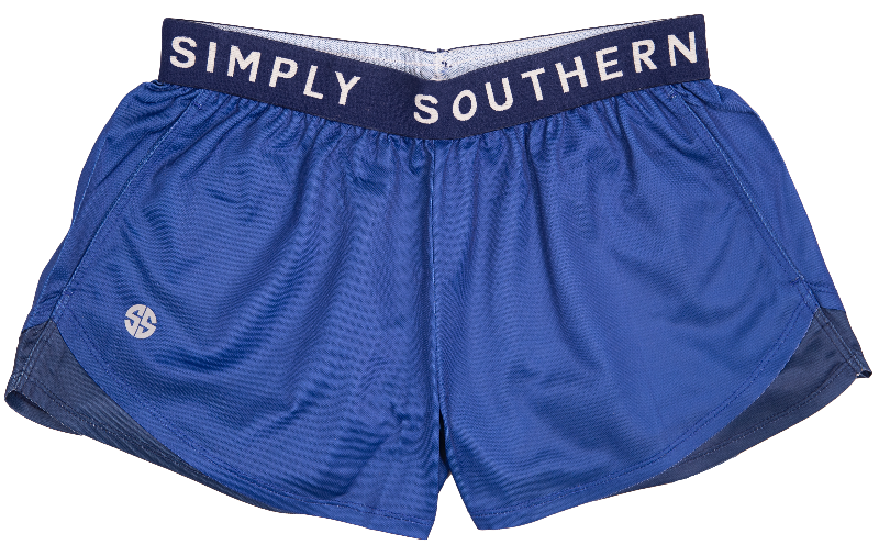 Simply Southern Cheer Short- Cobalt