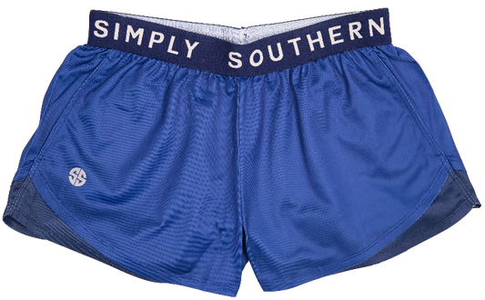 Simply Southern Cheer Short- Cobalt