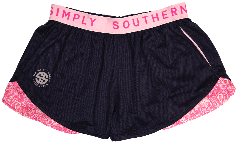 Simply Southern Cheer Short- Shell