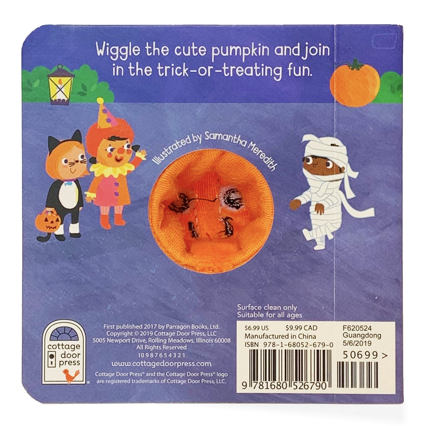 Trick or Treat Little Pumpkin Book