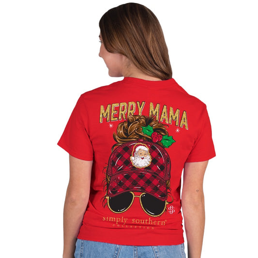 SS Short Sleeve Merry Mama/Mini