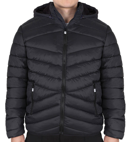 Men's Puffer Jacket Black