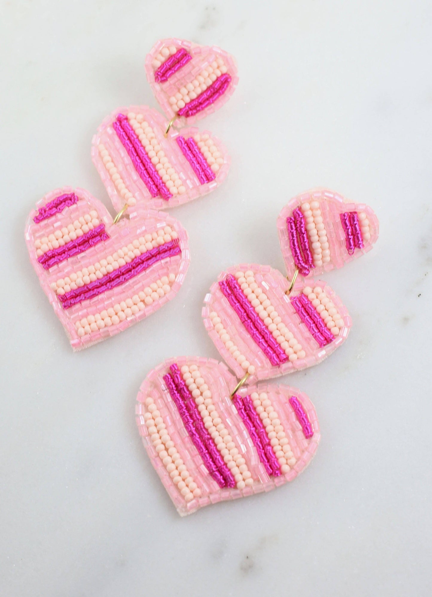 Sweetheart Drop Earring PINK MULTI