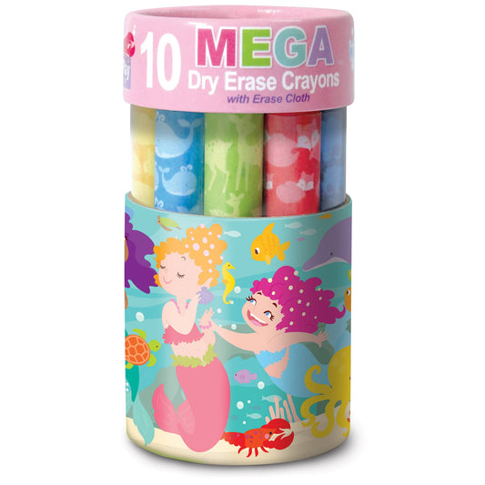 Magical Mermaids Dry Erase Mega Crayons