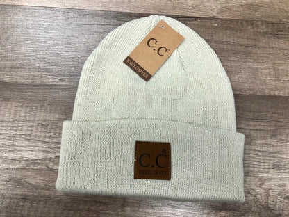 Classic Unisex Oversized Logo C.C. Beanie