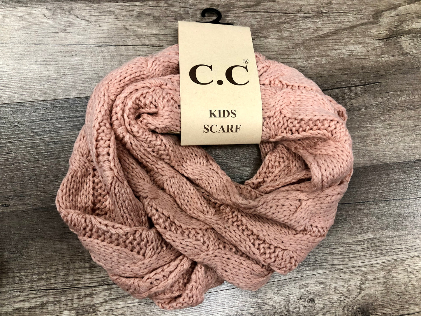 C.C. Beanie Kids Knit Infinity Scarf