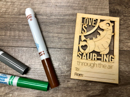 Dino Valentine DIY Kit