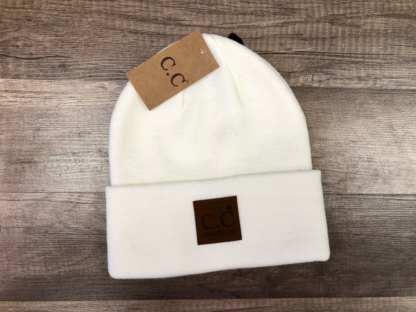 Classic Unisex Oversized Logo C.C. Beanie