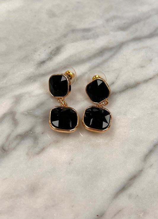 Black Jewel Earrings