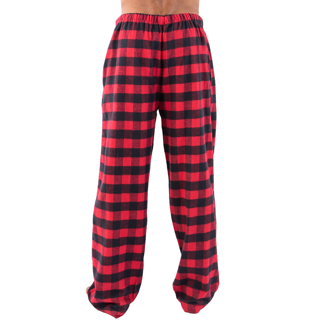 Moose Plaid Unisex PJ Pant