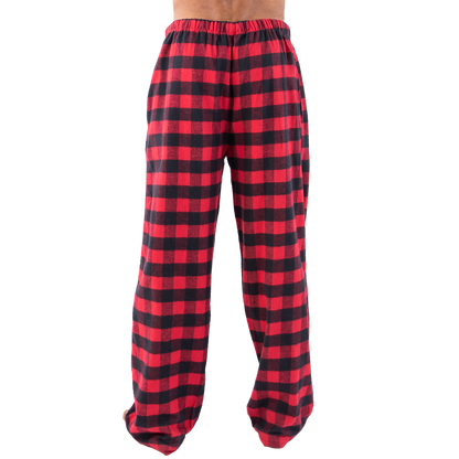 Moose Plaid Unisex PJ Pant