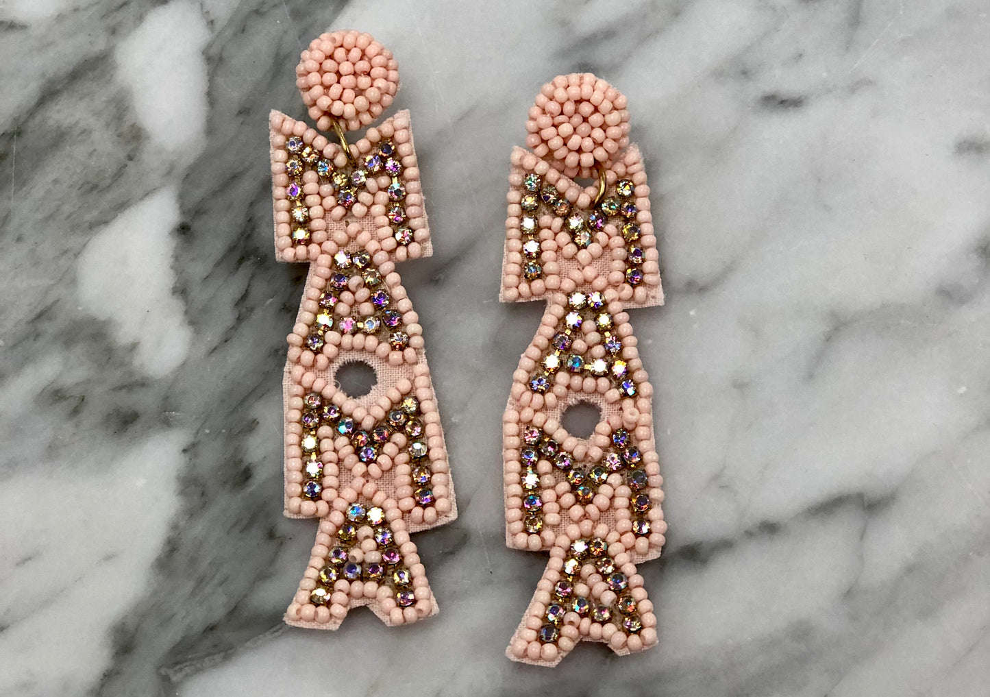 Mama Seed Bead Earrings