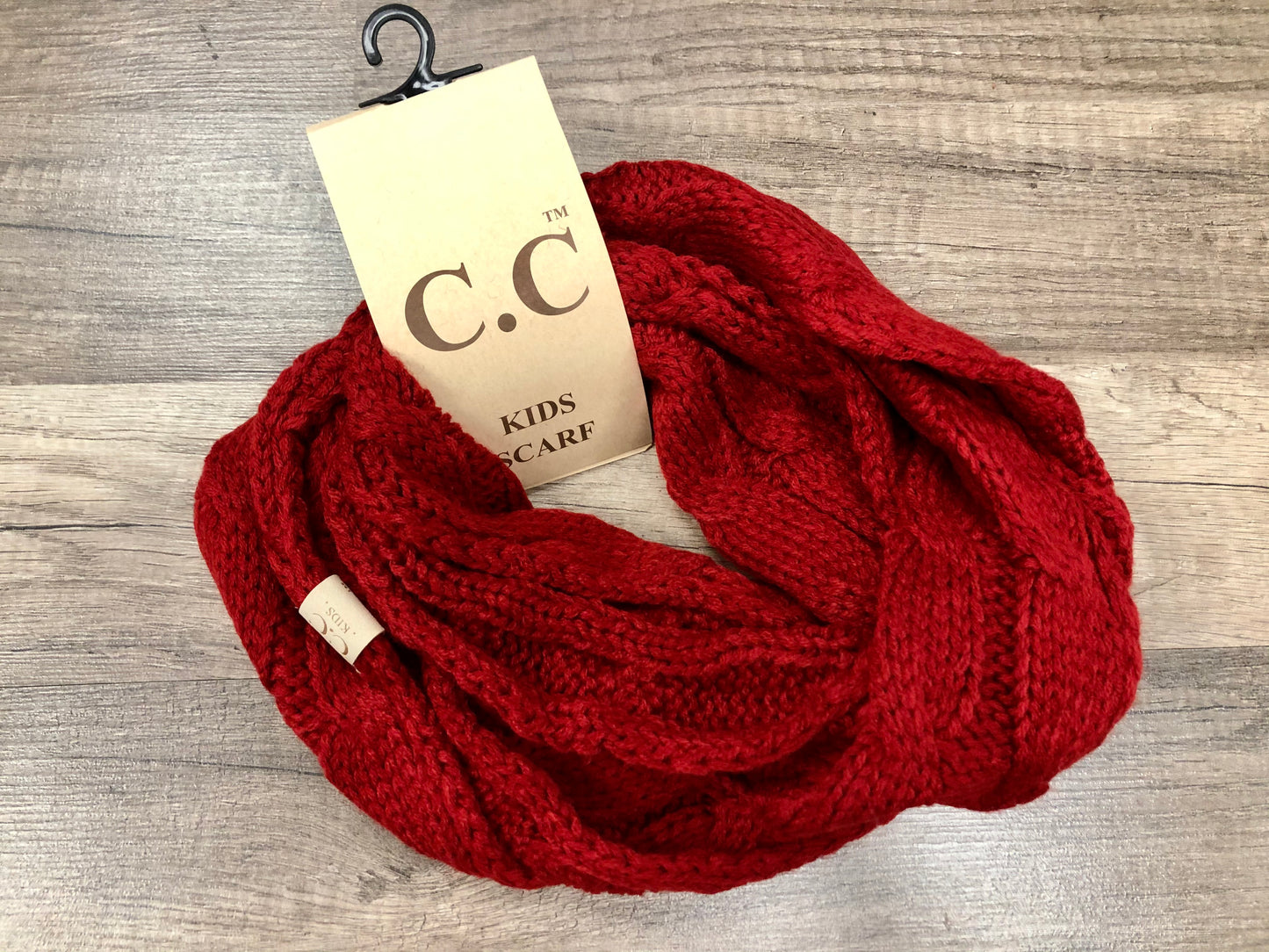 C.C. Beanie Kids Knit Infinity Scarf