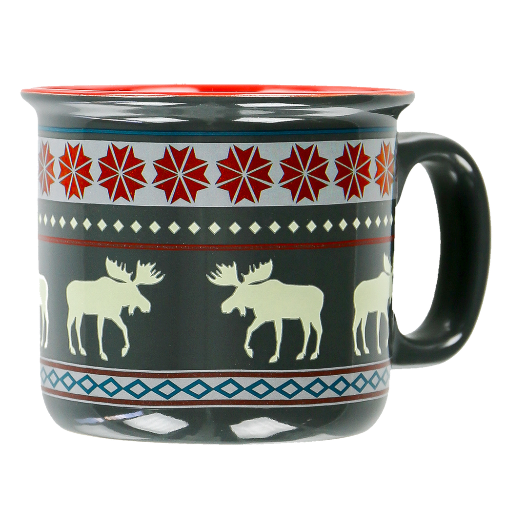 Moose Fair Isle Mug