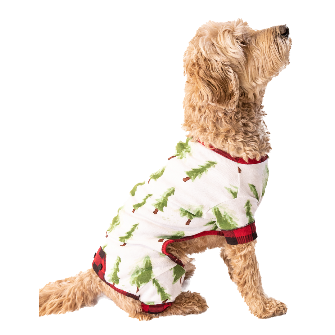 Evergreen Plaid Dog Flapjack