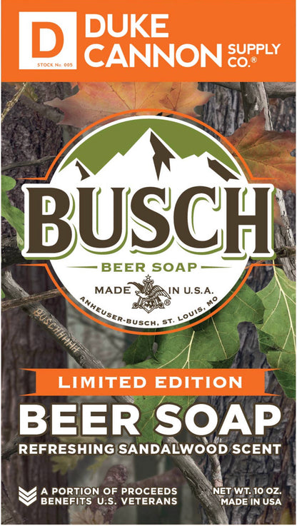 Busch Beer Soap-Special Hunting Edition