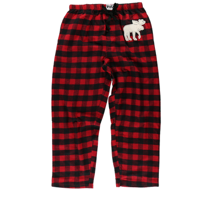 Moose Plaid Unisex PJ Pant