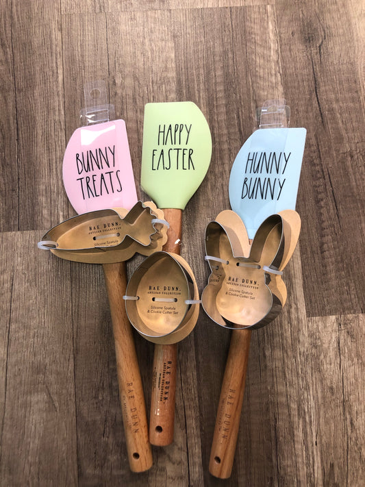 Rae Dunn Easter Spatula Set