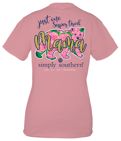 Simply Southern Tired Mama Bear T-shirt