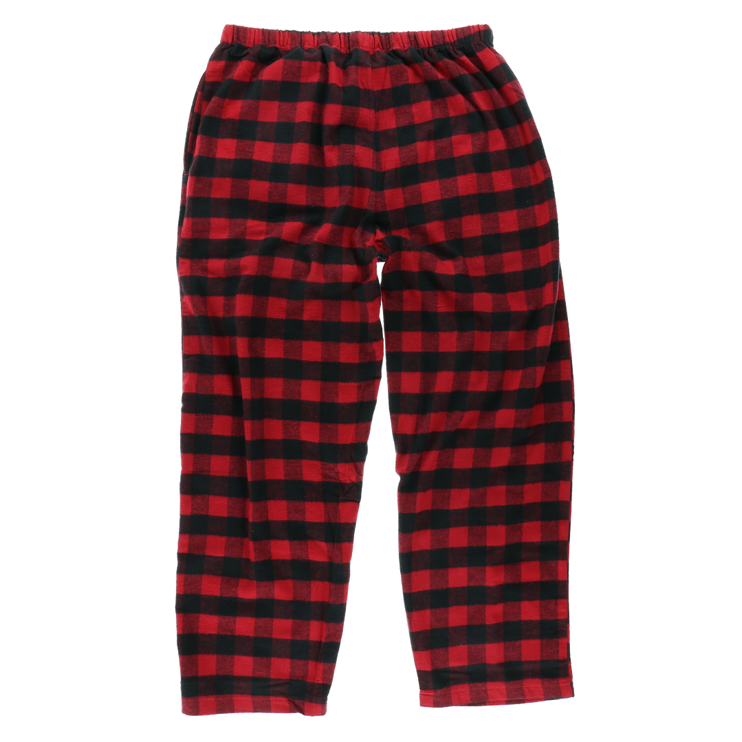 Moose Plaid Unisex PJ Pant