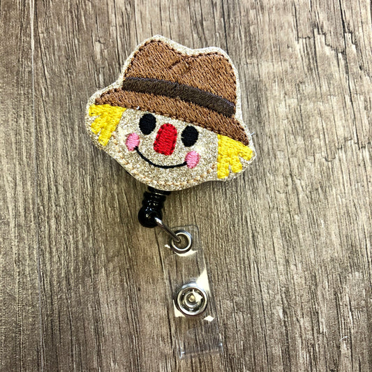 Scare Crow Badge Reel