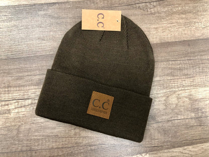 Classic Unisex Oversized Logo C.C. Beanie